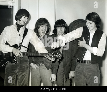 Joe Dassin groupe pop US en 1965 à partir de l : Steve Boone,John Sebastian, Zal Yanovsky et Joe Butler Banque D'Images