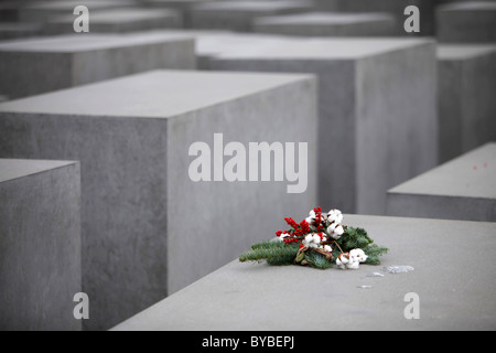 Mémorial aux Juifs assassinés d'Europe, Holocaust Memorial, Berlin, Germany, Europe Banque D'Images