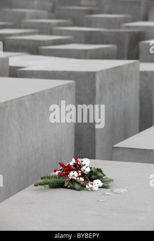 Mémorial aux Juifs assassinés d'Europe, Holocaust Memorial, Berlin, Germany, Europe Banque D'Images