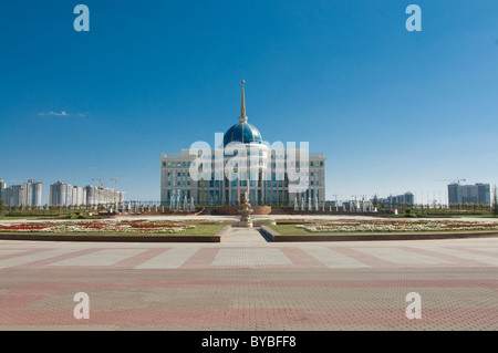 Palais présidentiel, Astana, Kazakhstan, en Asie centrale Banque D'Images