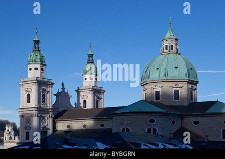 Cathédrale de Salzbourg, Salzbourg, Autriche, Europe Banque D'Images