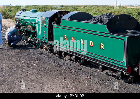 Romney Hythe & Dymchurch Railway Banque D'Images