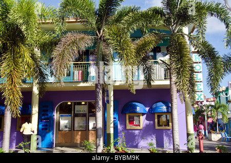 Antigua Heritage Quay commerces de cruise Banque D'Images