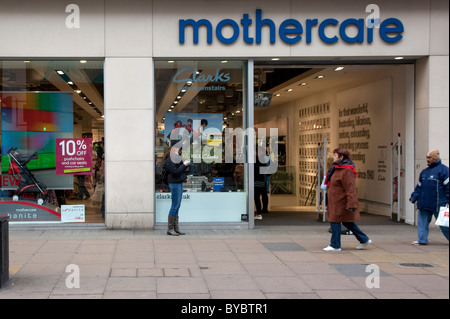 Succursale de Mothercare, Oxford Street, Londres Banque D'Images