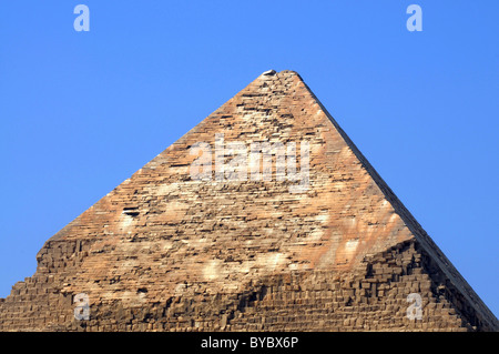 Khafré Pyramide, Giza, Egypte Banque D'Images