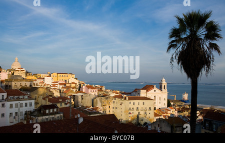 L'Alfama, Lisbonne, Portugal Banque D'Images