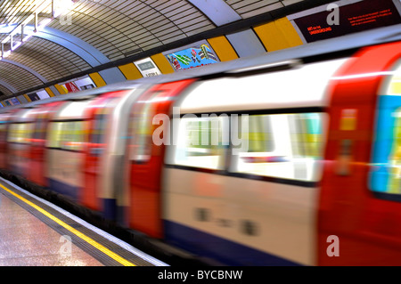 La station de métro Baker Street, Jubilee Line, Londres, Angleterre, Royaume-Uni, Europe Banque D'Images