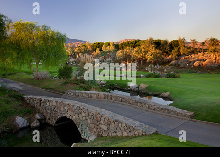 Indian Wells Golf Resort et Hyatt Grand Champions Resort, Villas and Spa, Indian Wells, CA Banque D'Images