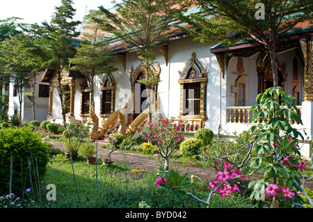 Wat Chiang Man Ou Mun, Chiang Mai, Thaïlande Banque D'Images