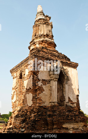 Wat Mahathat, Parc historique de Sukhothai, Thaïlande Banque D'Images