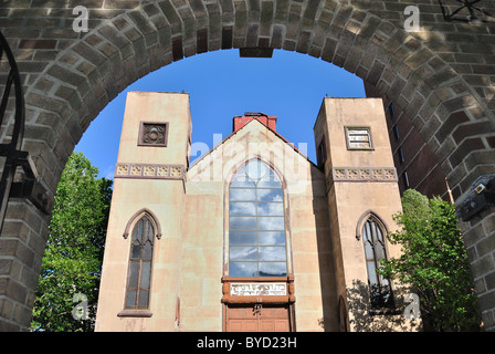 Beth Hamedrash Hagadol, une synagogue russe orthodoxe historique dans le Lower East Side de New York. Banque D'Images