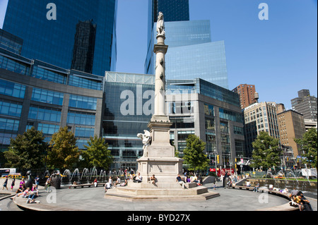 Columbus Circle, New York City, USA Banque D'Images