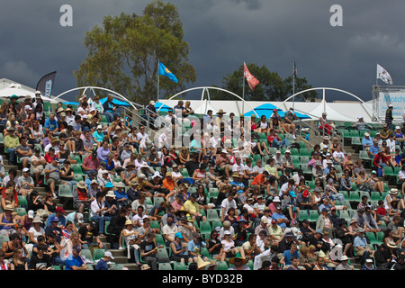 Foule au Tennis Open d'Australie 2011 Banque D'Images