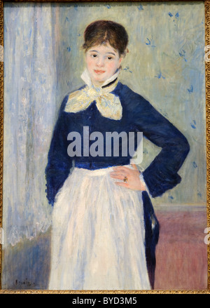 Serveuse au Restaurant du Duval, ca. En 1875, Auguste Renoir Banque D'Images