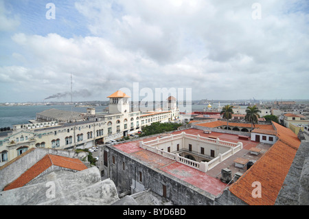 Sierra Maestra Terminal, le terminal de croisière, La Havane, le quartier historique, Cuba, Caraïbes, Amérique Centrale Banque D'Images