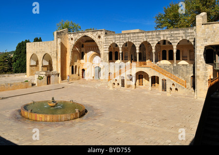 Beit ed-Dine historique, palais de Beiteddine Emir Béchir, Chouf, Liban, Moyen-Orient, Asie de l'Ouest Banque D'Images