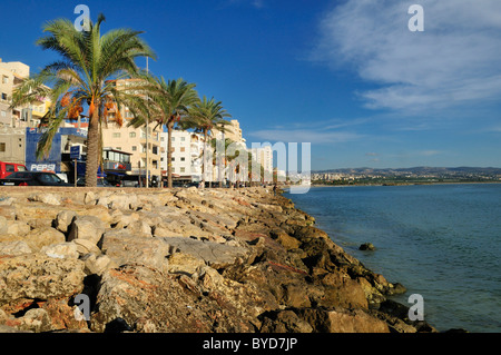 Promenade du Tyros, pneu, aigre, Liban, Moyen-Orient, Asie de l'Ouest Banque D'Images