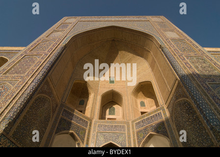 Mir-i Arab Madrassah, Boukhara, Ouzbékistan, l'Asie centrale Banque D'Images