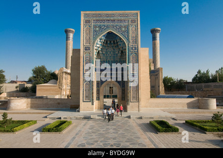 Guri Amir Mausoleum, Samarkand, Ouzbékistan, l'Asie centrale Banque D'Images
