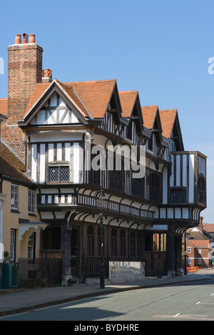 Tudor House Museum, St Michaels Square, Vieille Ville, Southampton, Hampshire, Angleterre, Royaume-Uni, Europe Banque D'Images