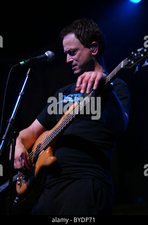 Le lieutenant Dan Band avec Gary Sinise a joué un concert bénéfice pour lever des fonds pour la maison de pêcheur à l'Auto de Washington 2007 Banque D'Images