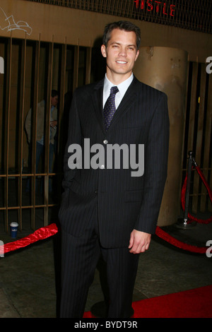 Timothy Olyphant 'capture et remise à l' Première mondiale tenue à Egyptian Theatre d'Hollywood, Californie - 22.01.07 Banque D'Images