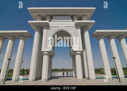 Mosquée Turkmenbachi Ruhi, le Turkménistan, l'Asie centrale Banque D'Images