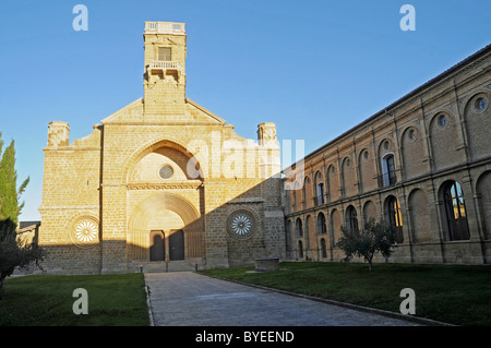 Monasterio de la Oliva, monastère, église, Carcastillo, Pamplona, Navarra, Espagne, Europe Banque D'Images