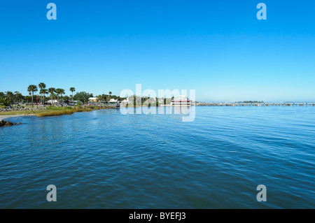 Indian River Lagoon Indian River County Florida USA Banque D'Images