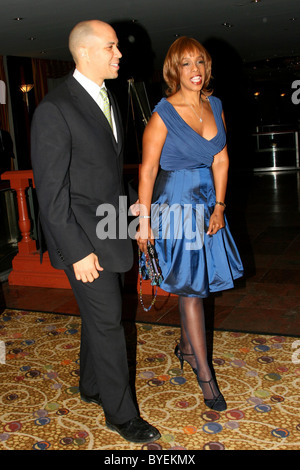 Gayle King et une centaine d'homme noir Inc. 27e gala-bénéfice annuel tenu à New York Hilton Hotel New York City, USA - Banque D'Images