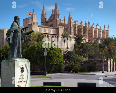 ES - Mallorca : La Seu Cathedral à Palma de Mallorca Banque D'Images