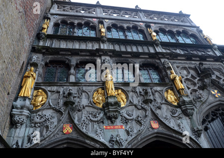 Sites touristiques de Bruges - création de film culte 'In Bruges'. Banque D'Images