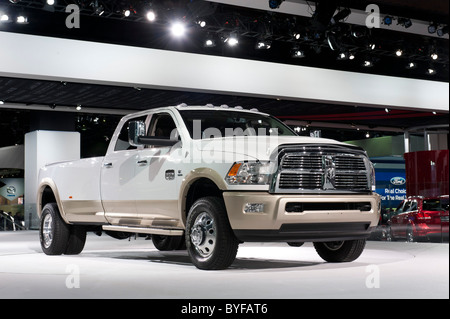 Camionnette Dodge Ram 3500 à la 2012 North American International Auto Show de Detroit Banque D'Images