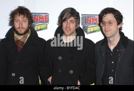 Nous sommes des scientifiques NME Awards 2007 à l'Hammersmith Palais sur Shepherds Bush Road - Londres, Angleterre des arrivées - 01.03.07 Banque D'Images