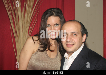 Claudia Ehlert (Miss Germany 2005), Hadi Teherani Inauguration Gloria 54 Hambourg, Allemagne - 09.03.07 Banque D'Images