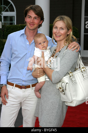 Kelly Rutherford, mari David Giersch, et Son Fils, Herms Gustaf Daniel
