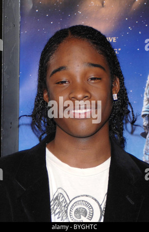 Nathan Corbett à la Warner Bros. Premiere de 'l'Astronaut Farmer' tenue à Cinerama Dome - Arrivées Hollywood, Californie - Banque D'Images