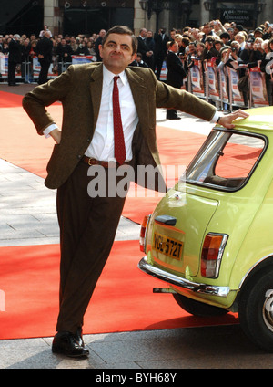 Rowan Atkinson 'Mr. Maison de vacances du Bean', UK Premiere at Odeon Leicester Square - Londres, Angleterre des arrivées - 25.03.07 Banque D'Images