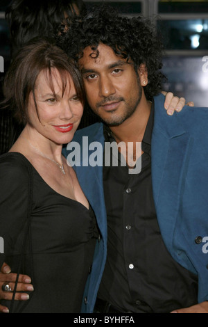 Barbara Hershey et Naveen Andrews Los Angeles premiere de "Grindhouse" à l'Orpheum Theatre - arrivées Los Angeles, Banque D'Images