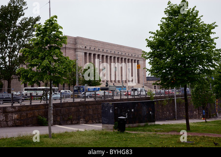 Le classique à la Maison du Parlement de Finlande conçu par Johan S. Sirén a été officiellement inaugurée en mars 71931, Helsinki Banque D'Images