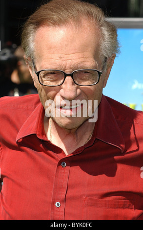 Larry King 'hrærek la troisième' Los Angeles Premiere - Tapis Vert tenue au Mann Village Theatre Westwood, Californie - 06.05.07 Banque D'Images