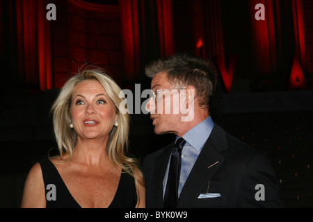 Cornelia Guest et Calvin Klein Vanity Fair 2007 Tribeca Film Festival party au Palais des arrivées - New York City, USA - Banque D'Images