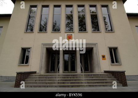 Einsatzfuehrungskommando der Bundeswehr OPZ - Fonctionnement du siège de la Luftwaffe allemande mission de la FIAS en Afghanistan, Potsdam Banque D'Images