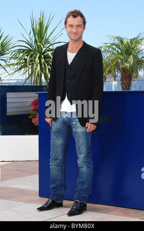 Jude Law Festival de Cannes 2007 Jour 1 - 'My Blueberry Nights' Photocall Cannes, France - 16.05.07 Banque D'Images