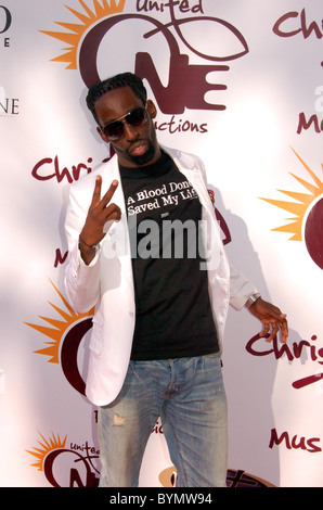 L'artiste Tye Tribbett évangile à la Christian Music Awards tenue à l'Save Mart Center Fresno, Californie - 15.06.07 Banque D'Images