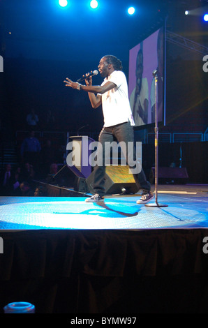Tye Tribbett fonctionne à la Christian Music Awards tenue à l'Save Mart Center Fresno, Californie - 15.06.07 Banque D'Images