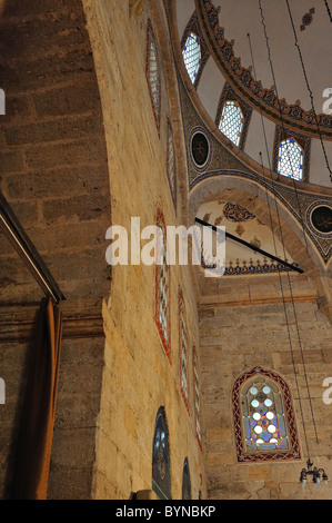 L'intérieur de la Mosquée Sultan Bayezit II (1485), Amasya, Turquie 101002 38382  Banque D'Images