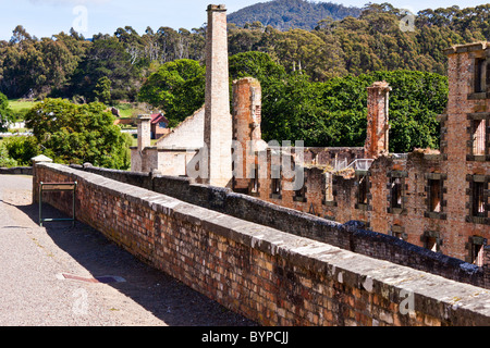 Port Arthur, Tasmanie, Australie, ancienne colonie pénitentiaire Banque D'Images