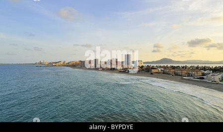 Vue de la Manga del Mar Menor, Murcia, Espagne Banque D'Images