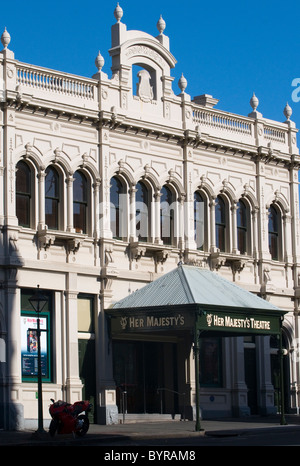 Her Majesty's Theatre (1875) dans la Rue Sud, Lydiard Ballarat, Victoria, Australie Banque D'Images